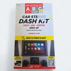 Scosche GM2600-WM1 Car Stereo Dash Kit